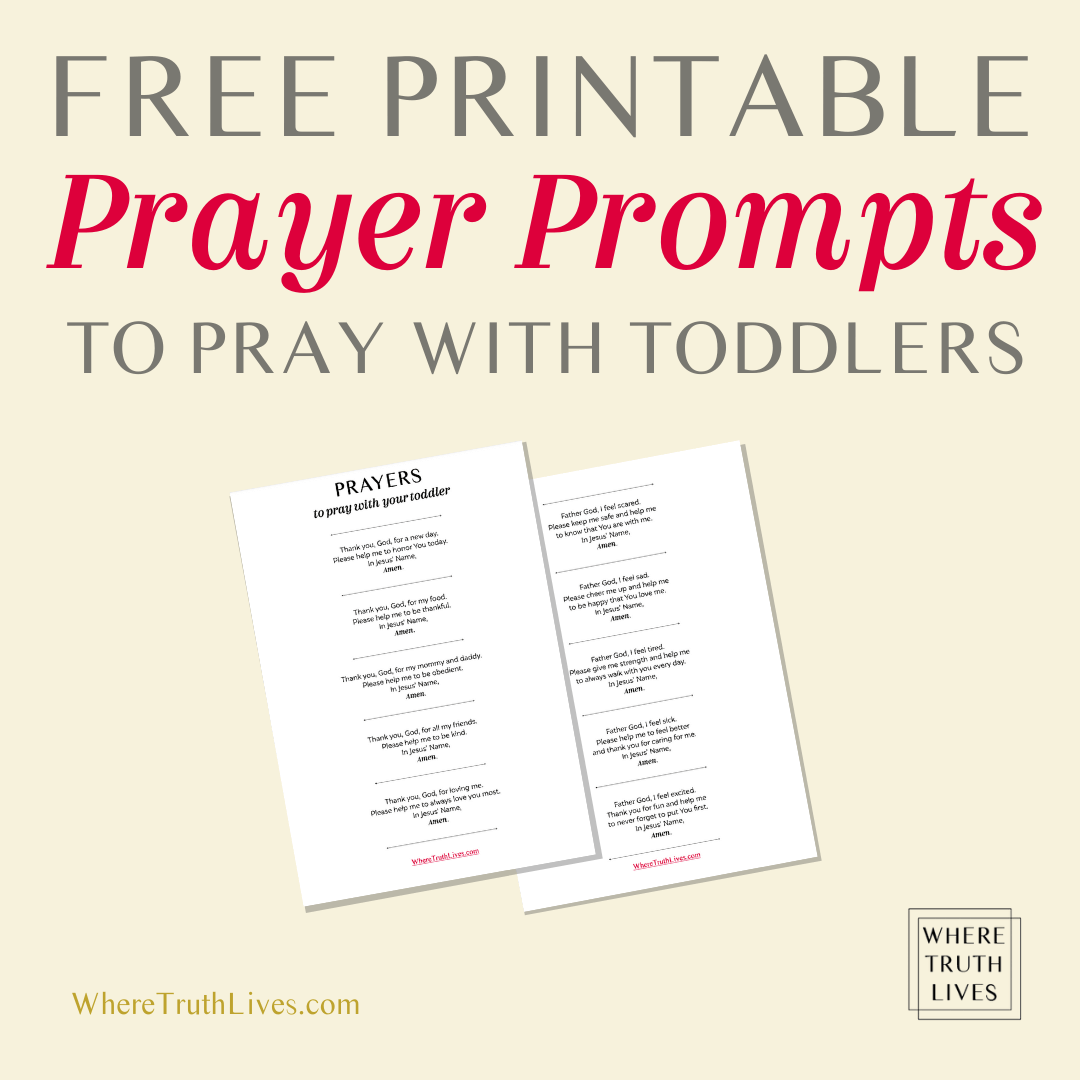 Printable Prayer Square Poem