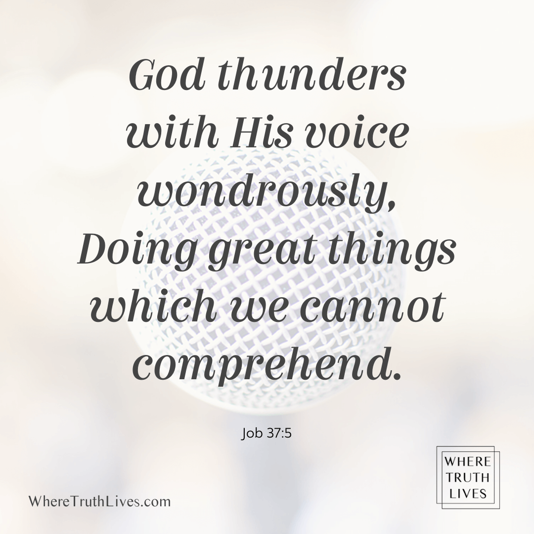 Did you know that your voice and your story are the instruments of God? Take heart - He can use your tears and trials to echo a melody of hope… | Do You Hear The Instruments of God? | Where Truth Lives .com | Christian blog post, suffering, trial, music, singing, voice, the voice, voices, hardship, chronic illness, marriage, disability